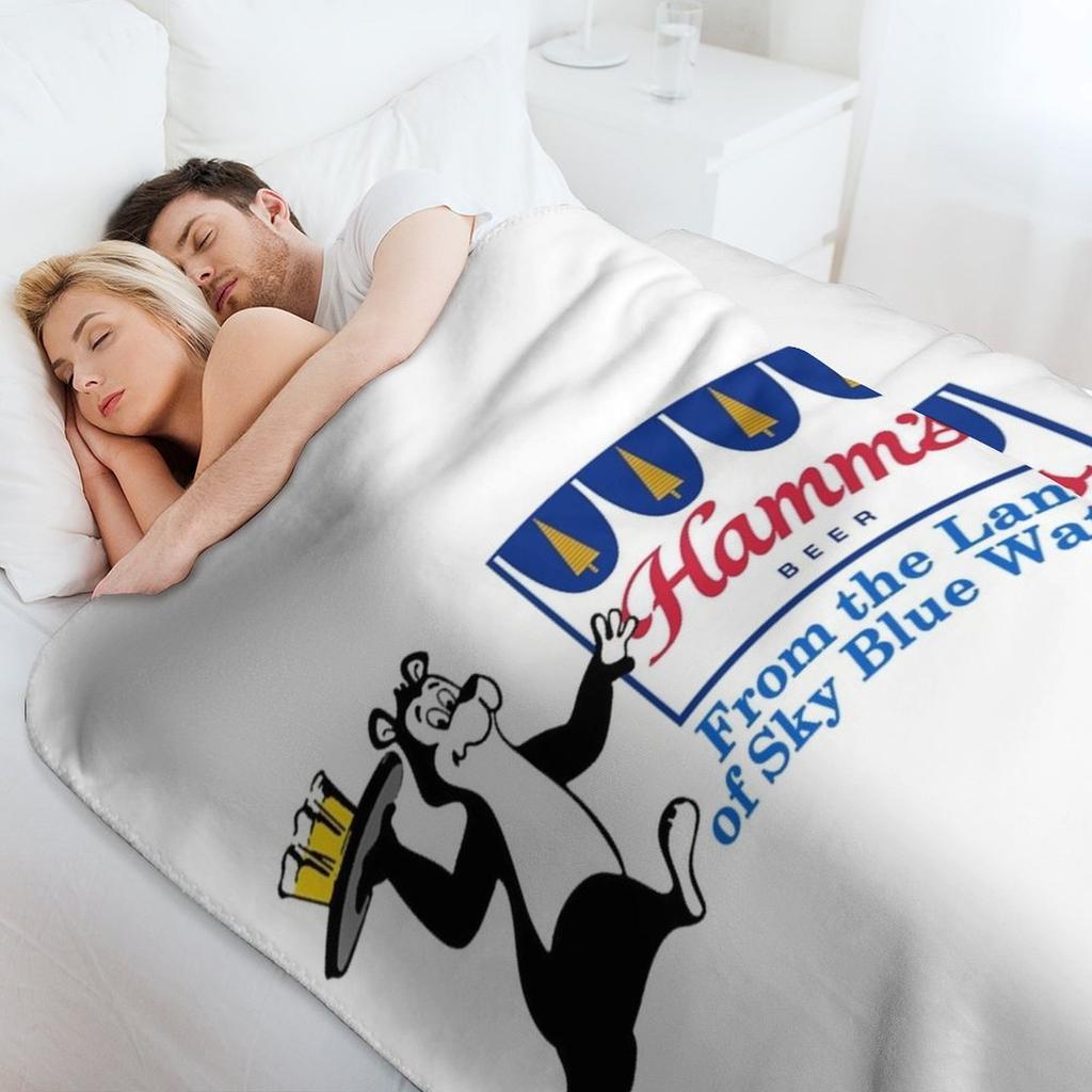 Плед Hamm'S From The Land Of Sky Blue Waters Весенний Осенний Уютный Плед Для Дивана