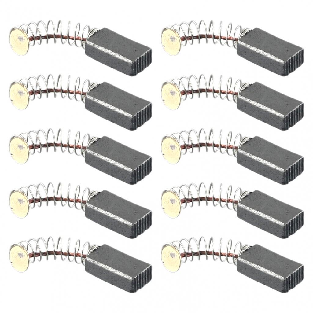 Сменные угольные щетки, комплекты деталей, высокое качество, 10 шт., тренировочные щетки, карбон