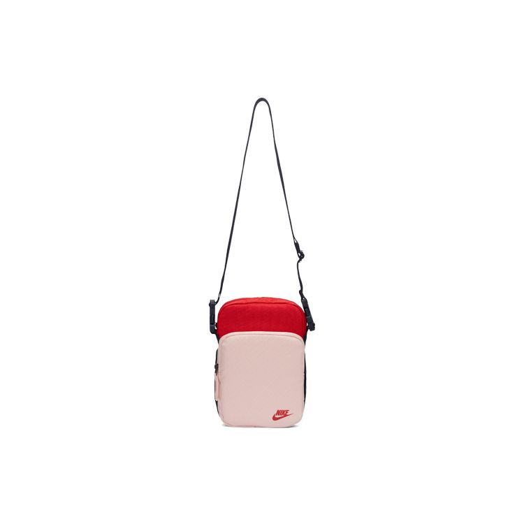 Nike Heritage 2.0 Small Logo Multi-Layer Polyester Crossbody Bag Unisex bags University-Red BA5898-657