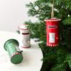 1pc, Christmas Decorations, Iron Mailbox Ornament for Holiday Season, Suitable for Home Decoration,Christmas Tree and Room Display,Festive Party Setup