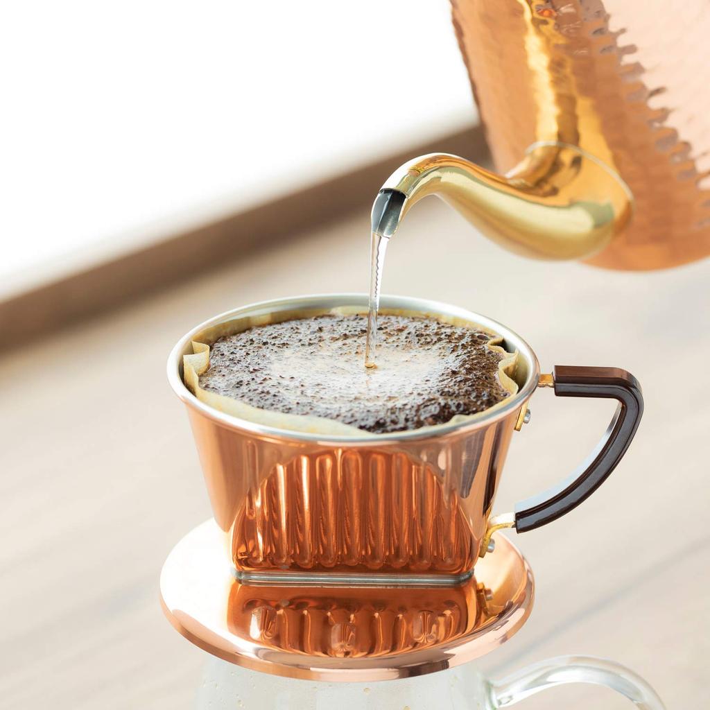 Фильтр из бумаги для кофе Kalita Трапеция, которая выделяет от 2 до 4 фильтров NK102 100 Коричневый кофе Шестидесятые Уважение к выдержанному вкусу, людям, бумаге,
