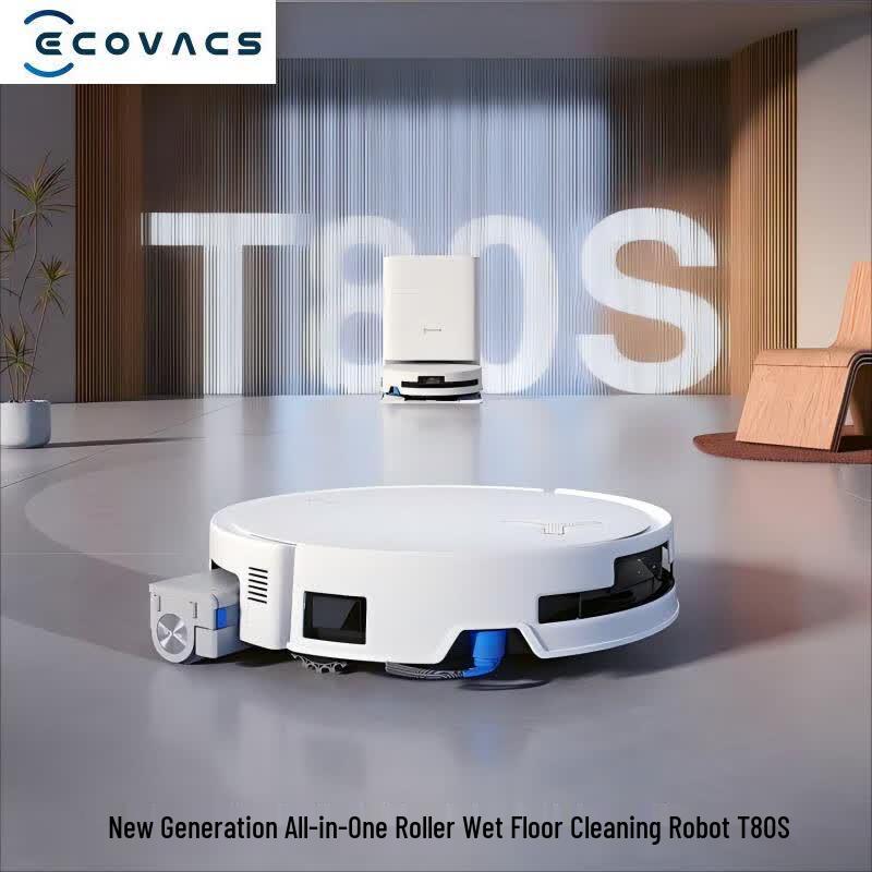 ECOVACS Робот-пылесос и полотер 3-в-1, штепсель CN (адаптер в комплекте)