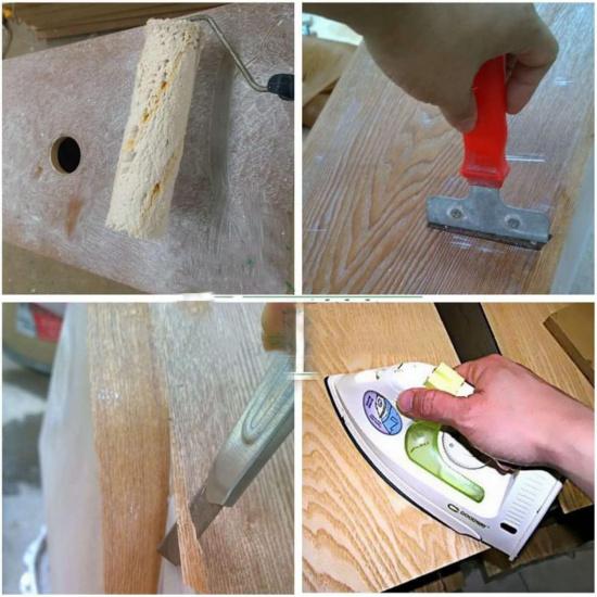 Натуральный вишневый тонкий деревянный шпон - Волнистая текстура, ширина 6" - Идеален для мебели, реставрации динамиков и украшения гитар - Декоративный шпоновый лист, 6"