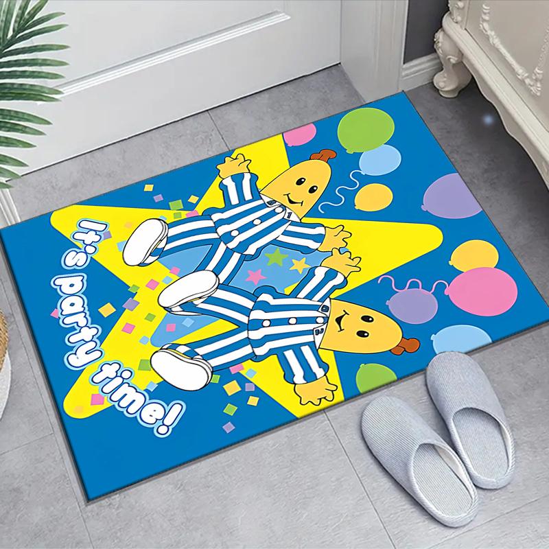 1pc Banana Design Area Rug - Non-Slip, Soft & Cozy Floor Mat for Living Room, Bedroom, Office - Indoor/Outdoor Decorative Carpet