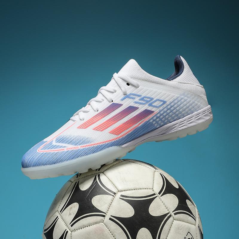 Чемпионат мира новые молодежные футбольные бутсы студенческие трава длинные шипы мужские и женские битые шипы зеленый оттенок тренировочные бутсы