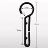 10Pcs Non-Slip Helmet Clips Plastic Head Light Attachment Accessories for Safety Caps Outdoor Cycling Construction Work