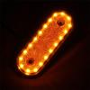 10X Amber 20LED Side Marker Indicator Light Lamp Caravan Truck Trailer Lorry 24V