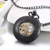 JewelryWe Pocket Watch Lock Retro Antique Roman Analog Pocket Watch Pendant Necklace Clock Not Waterproof Cosplay Event Halloween Birthday Anniversary