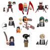 Japan Anime Figures Chainsaw Man Denji Pochita Katana Assembled Building Blocks Minifigure Children's Kids Educational Gift