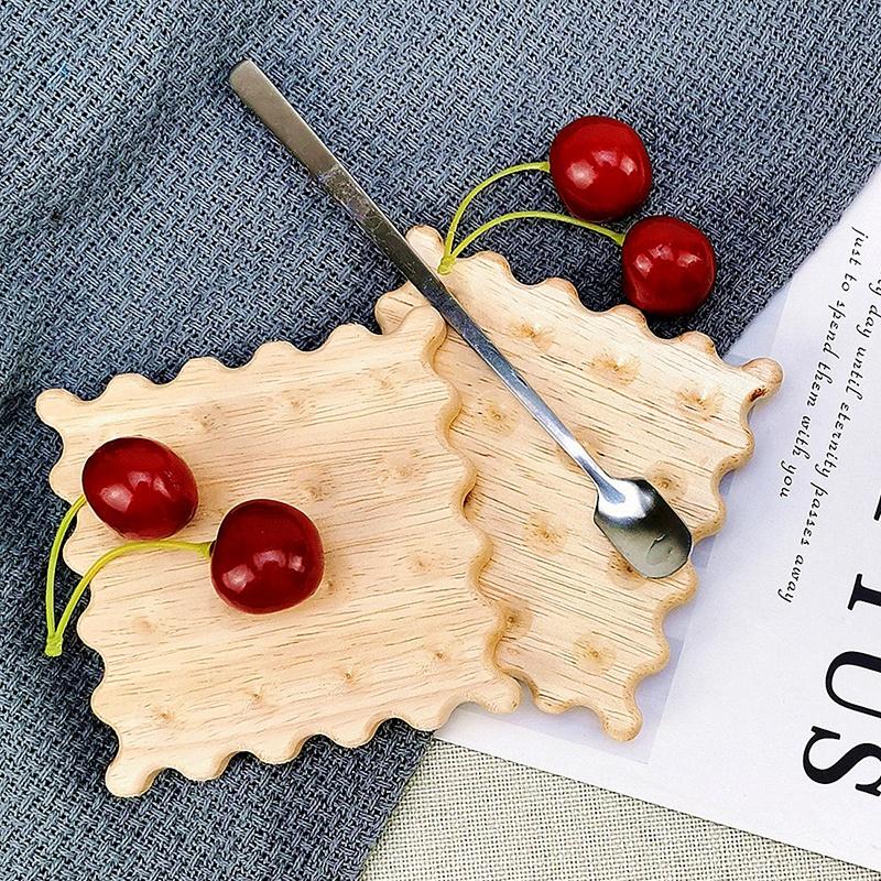 Бамбуковый поднос, креативный поднос для чашек, декоративный поддон для десертов, поднос в форме звезды и цветка, держатель для торта и печенья, принадлежности для декора на вечеринке и кемпинге