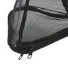 PVC Outdoor Hanging Storage Net Black Mesh Organizer Durable Hanging Basket Net  Camping