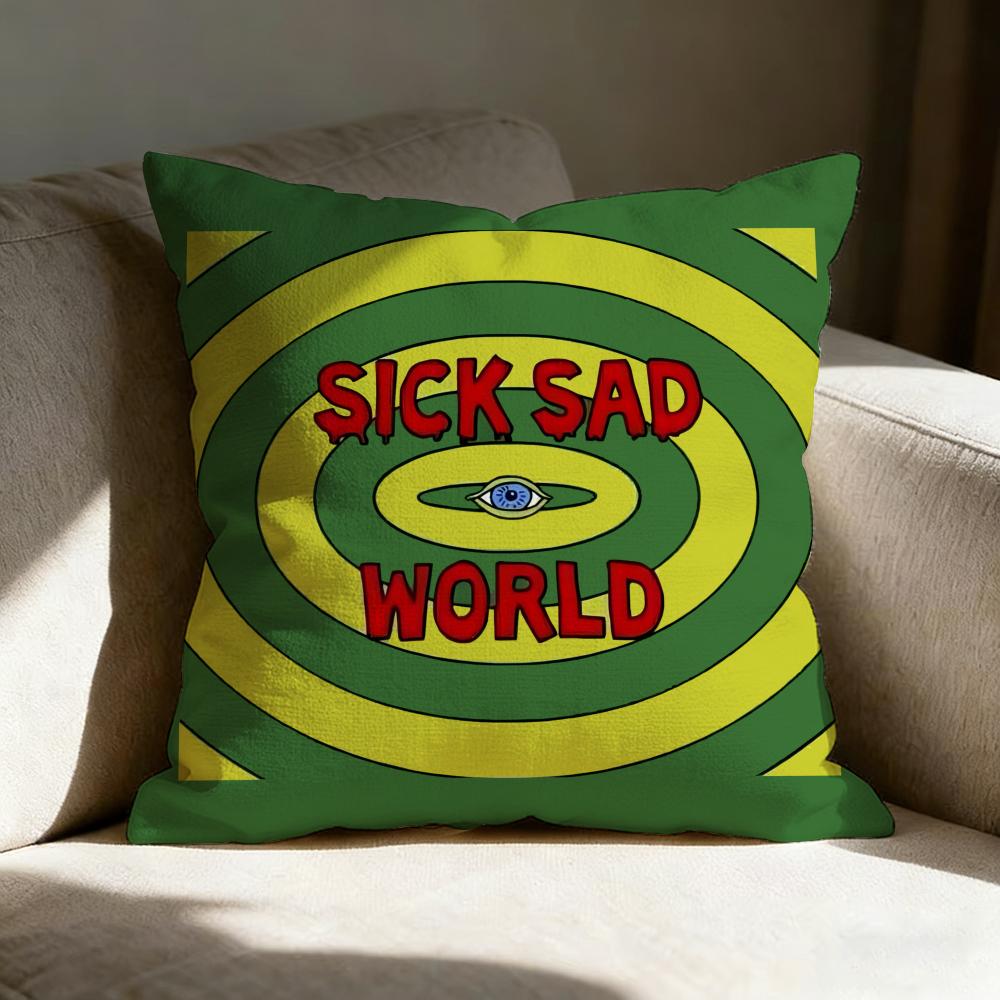D-Daria Anime Cute Pillow Case Pillowcase, Double-Sided Printed, Sofa Cushion, Bedroom Headboard Pillow