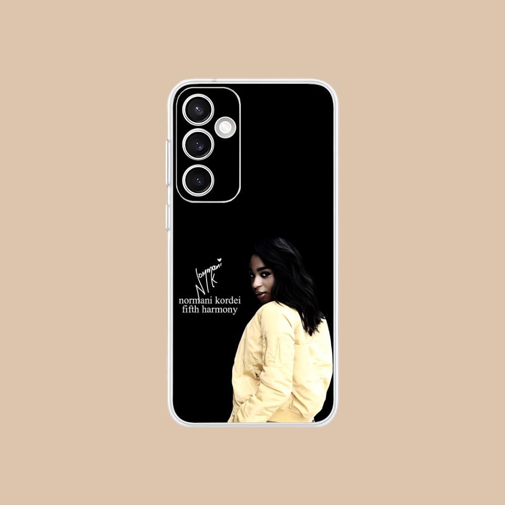 Прозрачный чехол для мобильного телефона Normani Kordei для Samsung Galaxy S25 S24 S23 S22 S21Plus FE Ultra Цветная крышка