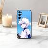 H-Hunter K-Killua Z-Zoldyck Чехол для телефона Hunter-KZ Черный Силиконовый Мягкий Для Samsung S25,S24,S21,S22,S23,S30,Ultra,S20,Plus,Fe,Lite
