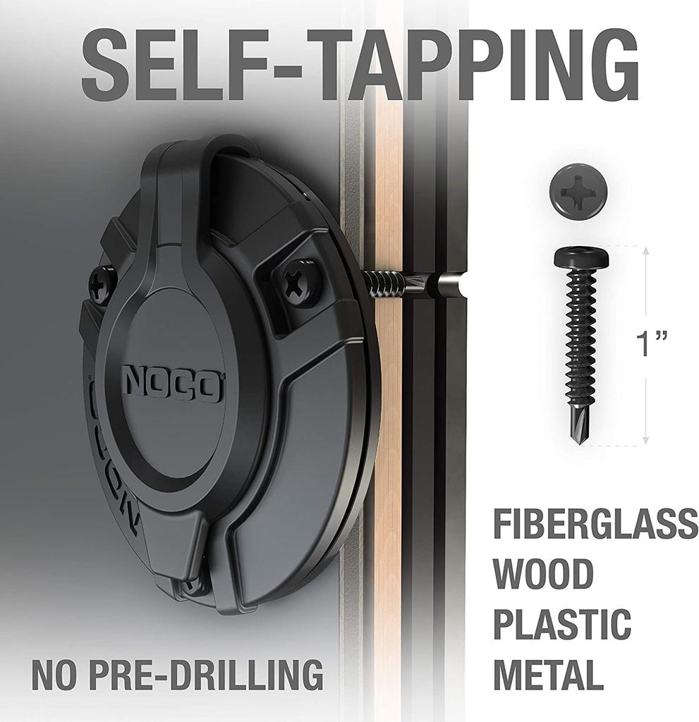 NOCOGeniusgcp1 Black 13Amp125VAC Port Plug