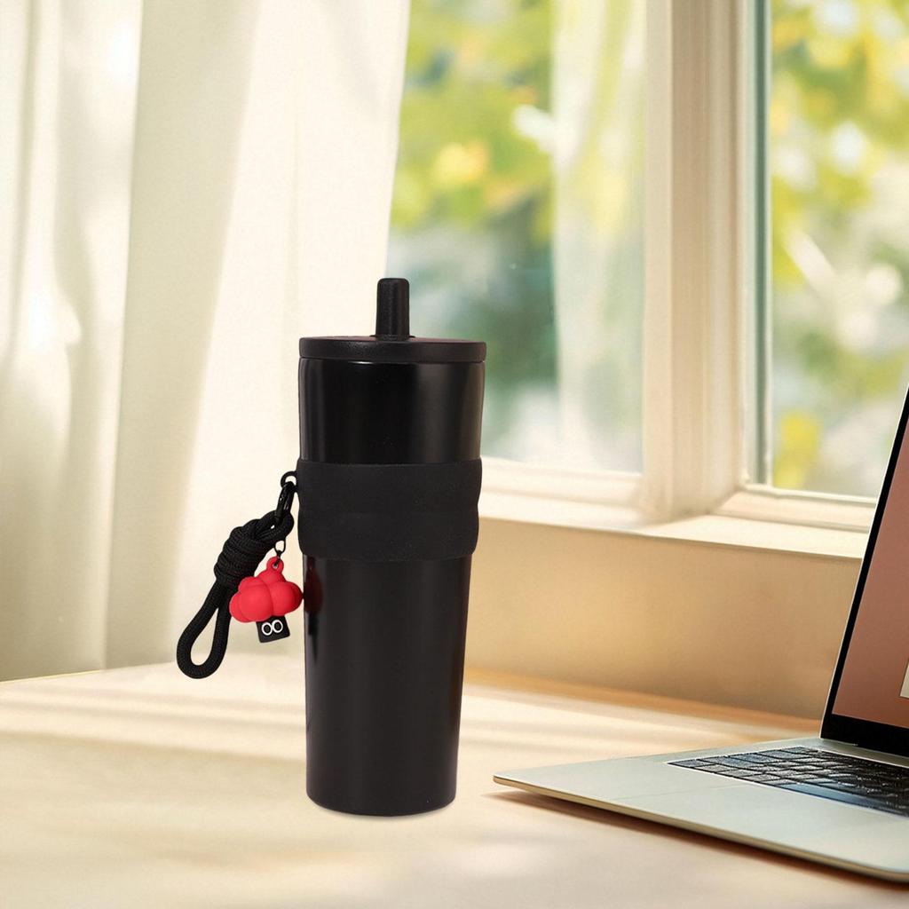 Insulated Water Bottle Leakproof Lightweight Stainless Steel Tumbler with Carry