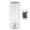 RGB Bedside Lamp Remote Control Adjustable Brightness USB Rechargeable 16 Colors Table