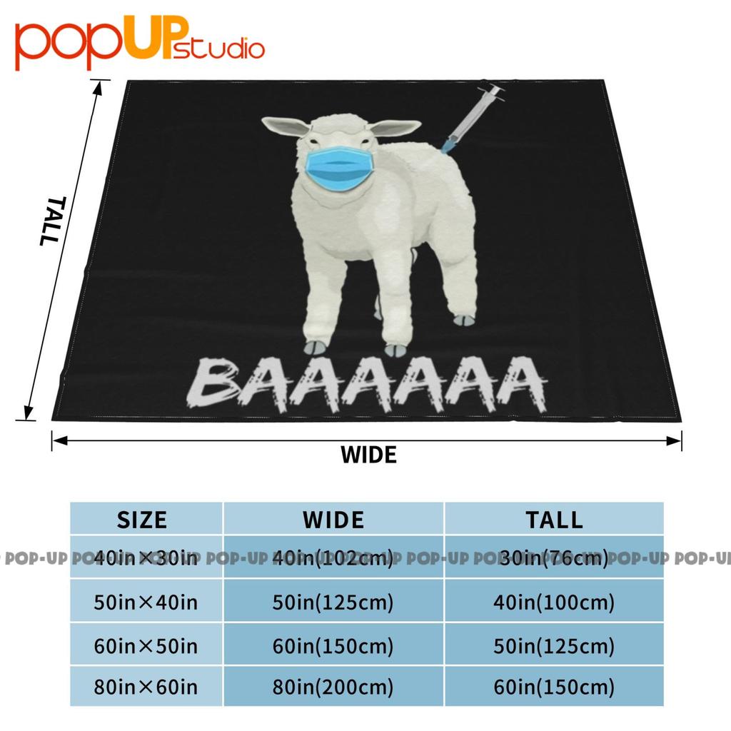 Sheep Or Sheeple Anti Vaccine Ultra-Soft Blanket Quilt Winter Sofa Cover Bed Covers