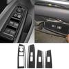 Для Honda Accord Седан 2008-12 Отделка накладки на кнопки управления дверями из углеродного волокна
