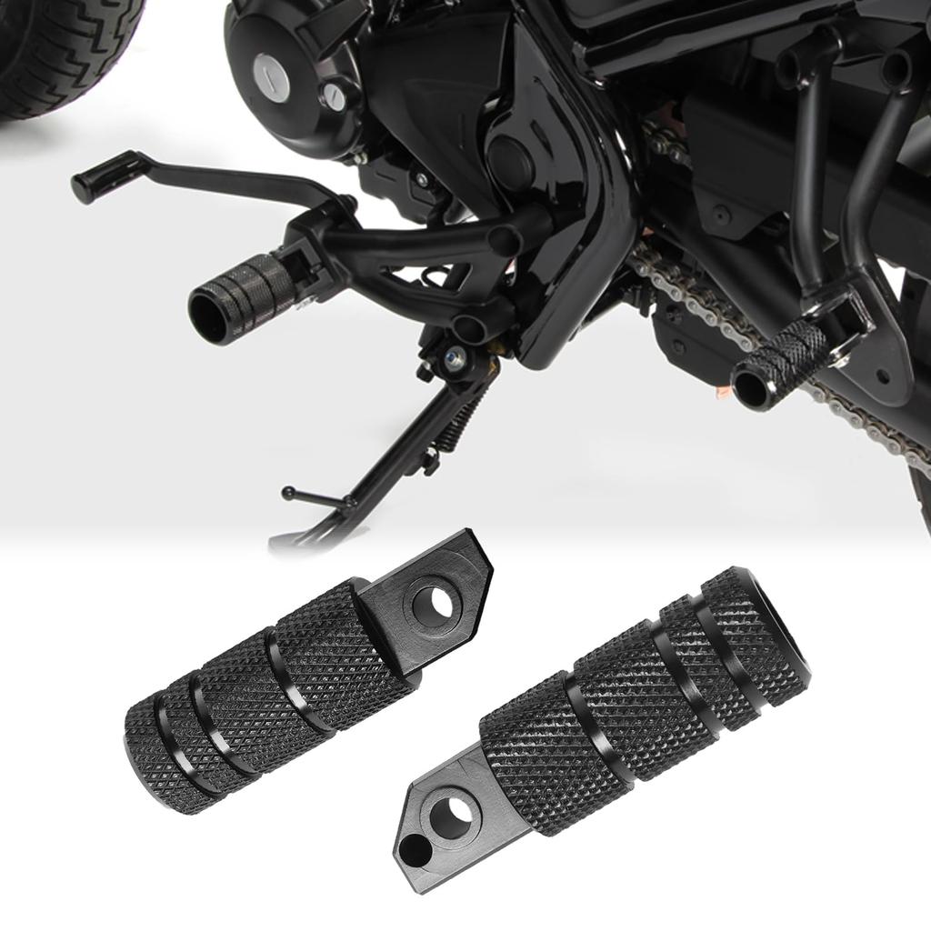 GFARDMOTO Motorcycle Foot Rest Pedals Passenger Foot Pegs CNC Aluminum Anti Skid Rear Set