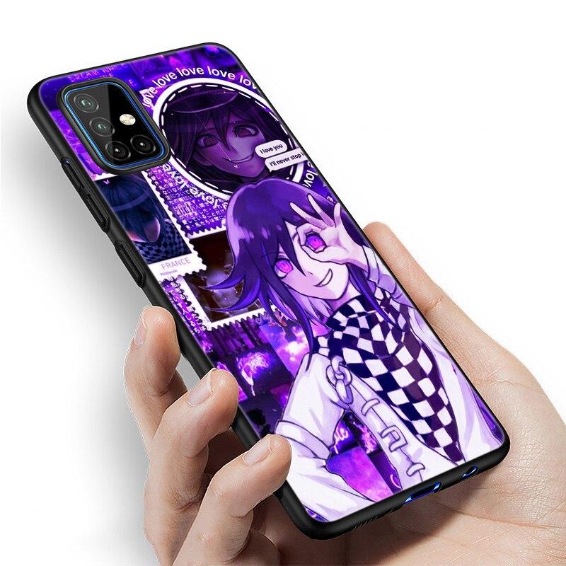 Чехол Danganronpa Kokichi Ouma для Samsung Galaxy A12 A02S A22 A32 A52 A72 A71 A51 A41 A31 A21 A11 A50 A70 A10S A20S, черный чехол