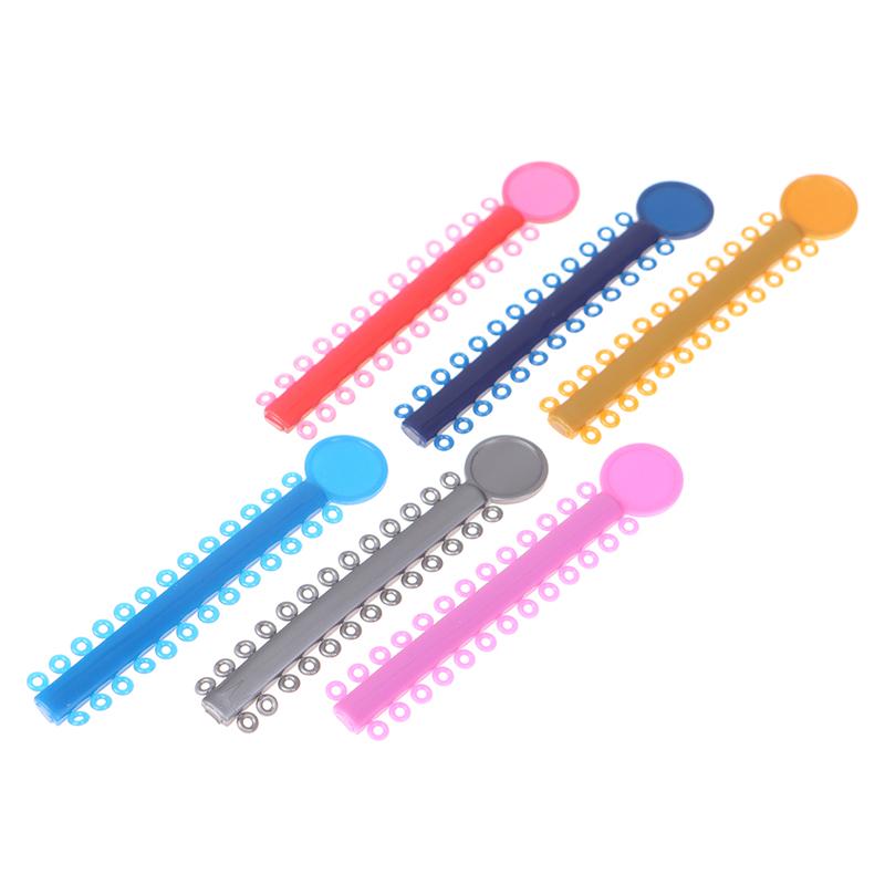 Стоматологические ортодонтические брекеты Эластичные О-ринги Лигатуры V-образные тяги Резинки Медицинские