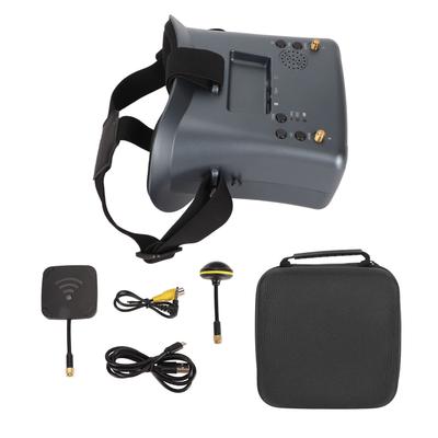 FPV Видеоочки 5.8G RC Очки для самолетов с DVR 4.3-дюймовый экран 800x480 3.7V 2000mAh Аккумулятор