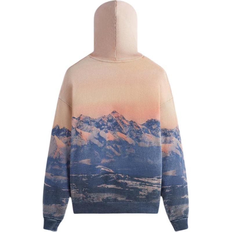 Kith Мужская толстовка Citrine Sunset Summit Nelson KHM031923-804