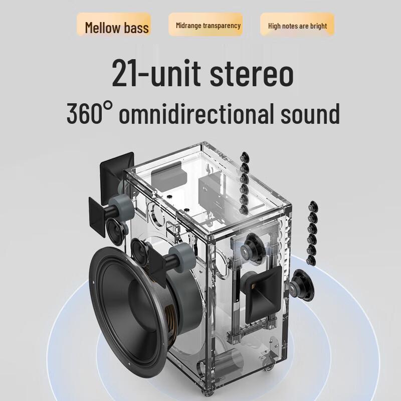 SANSUI Q188 Portable KTV Speaker System