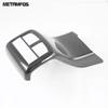 Armrest Box Rear Air Condition Vent Outlet Trim For Mazda CX-8 CX8 2018- 2024 Carbon Fiber Interior Accessories Car Styling