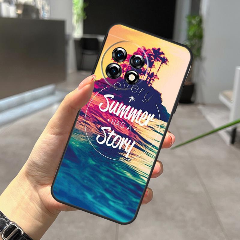Love Summer Case For OnePlus Ace Pro 9 10 11 8T 9RT 10T Cover For OnePlus Nord 2 2T CE 2 Lite N10 N20
