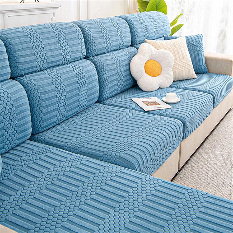 Все включено, всесезонный универсальный бархатный чехол для дивана с защитой от царапин, защита для дивана, домашний декор