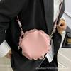High-end Small Bag Women's 2025 Summer New Korean Version of the Western Pleated Hat Bag Fashionable Commuter Shoulder Crossbody Bag