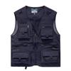 Mesh Quick-drying Vest Trendy Work Clothes Men's Casual Outdoor Multi-pocket Fishing Photography Vest Vest for Men