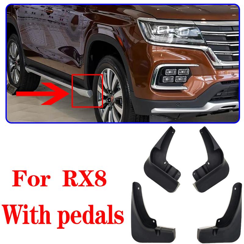 Mud Flaps For Roewe MG RX8 2024 Accessories -2025 Car Anti-splash Mudguards Front Rear Fender Wheel Covers Car Accessories