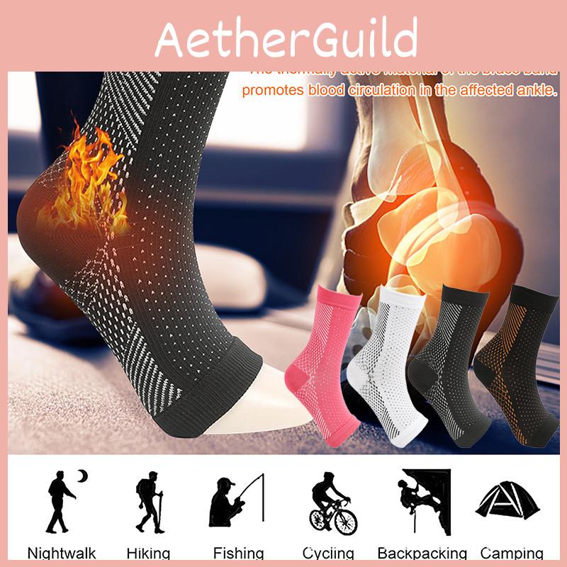 One Ankle Pair Compression Socks Sports Protection Basketball Running Sock Ankle