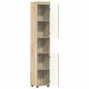 Bathroom Cabinet Set TULUM Sonoma Oak 37 x 31.5 x 203 cm