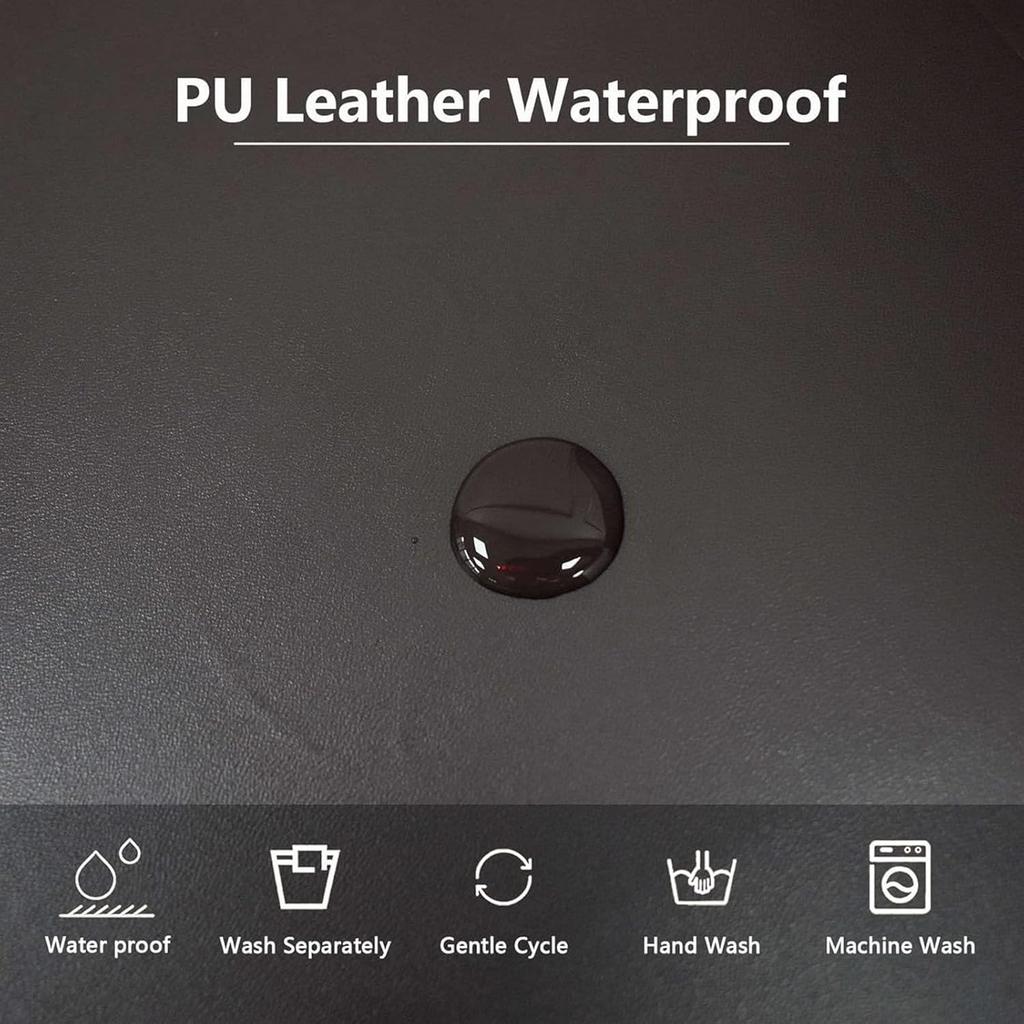 Н/П Водонепроницаемый чехол для барного стула, Эластичный чехол из ПУ-кожи для кухонного стула/стула для паба, для столовой, кафе, чехол для барного стула, с резинкой