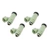 4PC Fuel Injectors 49033-0006 For Kawasaki NINJA ZX636 ZX-6R 2004-2006