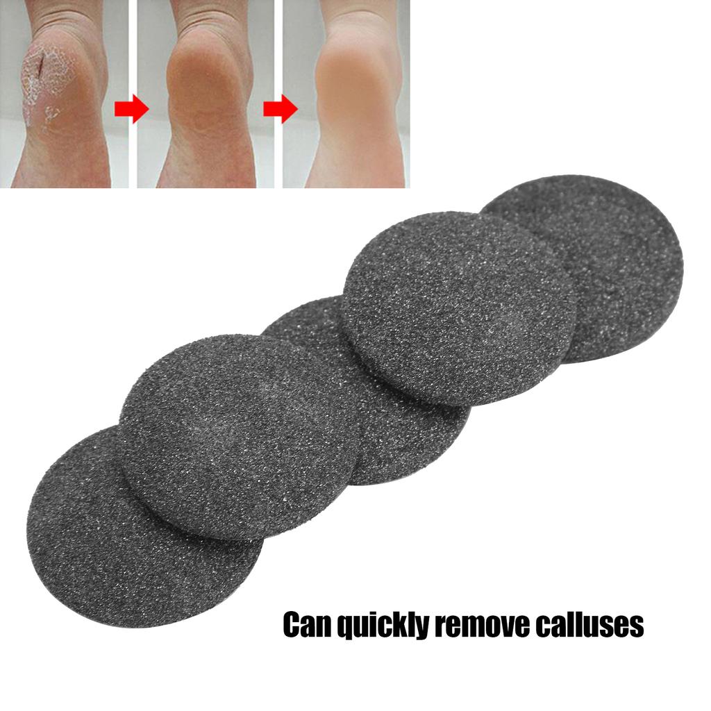 5 шт., электрическая шлифовальная головка для ног, сменная пилка для ног, головка для удаления омертвевшей кожи и мозолей