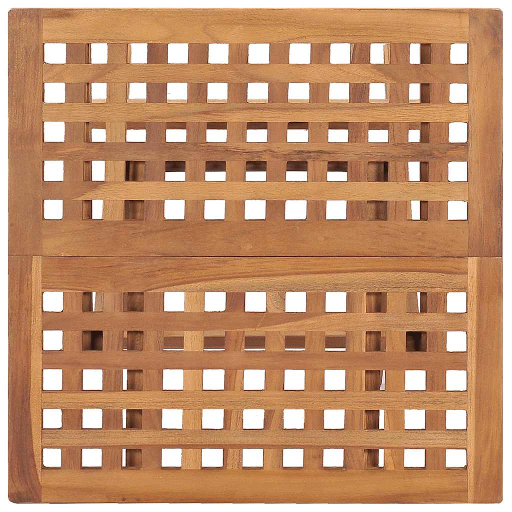 vidaXL 3-tlg. Garten-Essgruppe Klappbar Massivholz Teak
