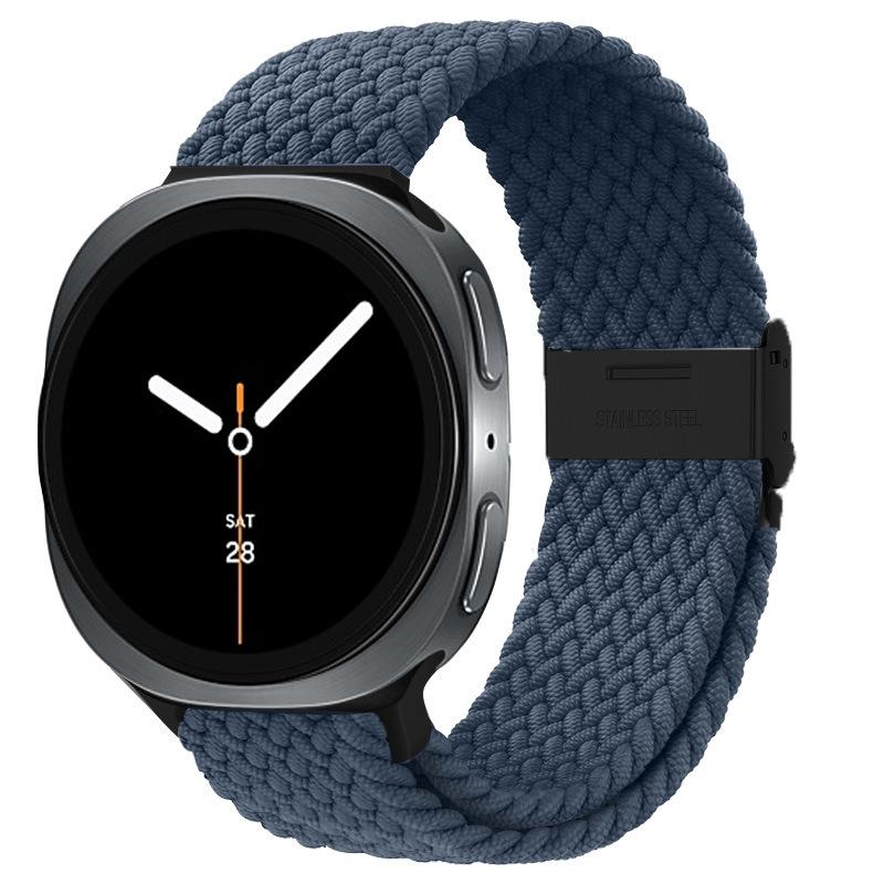 Плетеный Solo Loop для ремешка Samsung Galaxy Watch 8 40 мм 44 мм спортивный pulseira Браслет correa Galaxy watch8 8 classic 46 мм ремешок