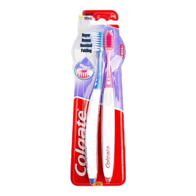 Colgate Мини-головка Мягкая Ультраплотная Зубная Щетка для Ухода за Деснами