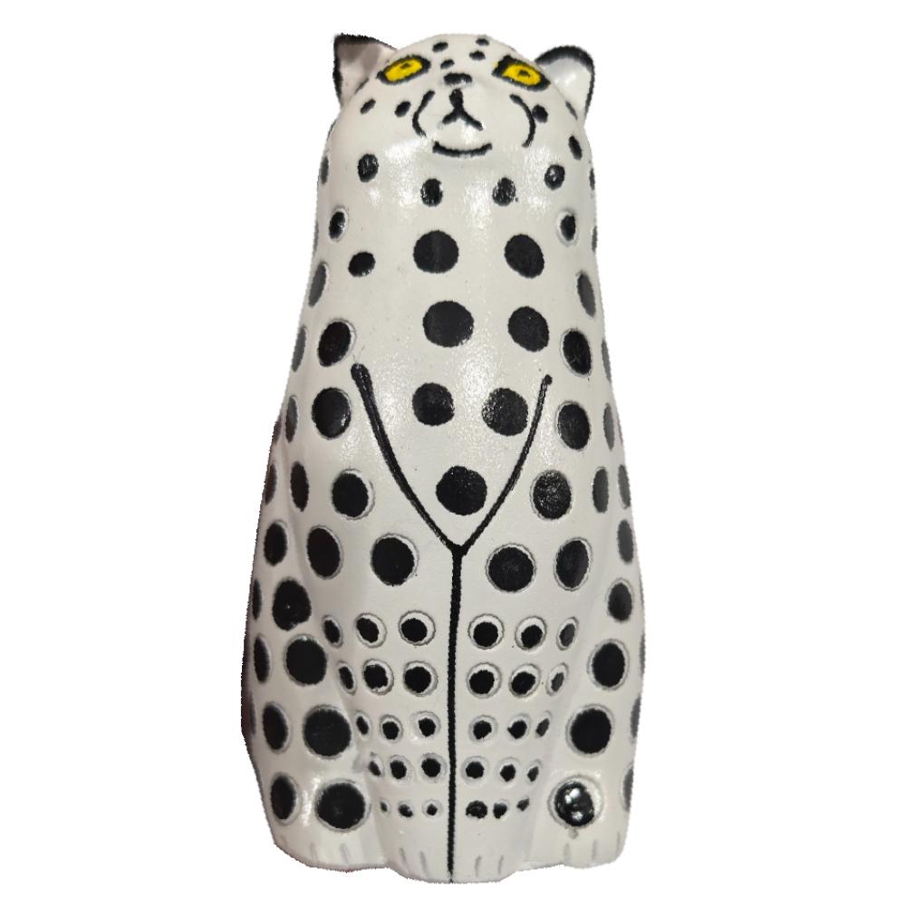 Cute Polka Dot Cat Vase Multicolor Tiny Animal Flower Vase Decorative Bottles Home