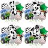 Jungle Ranch Theme Cow Aluminum Film Balloon Set Children's New Year Party Set Animal Photo Props