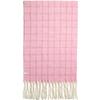DENTS Windowpane Check Muffler - Pale Pink