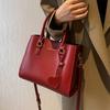 Luxury Designer Red Shoulder Bag Women's Wedding Bags New Fashion Tassel Crossbody Bag Large Capacity Bride Handbags