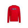 New Year Edition Basketball Fleece Crew Neck Sweatshirt Men Tops Light-Crimson GQ2834