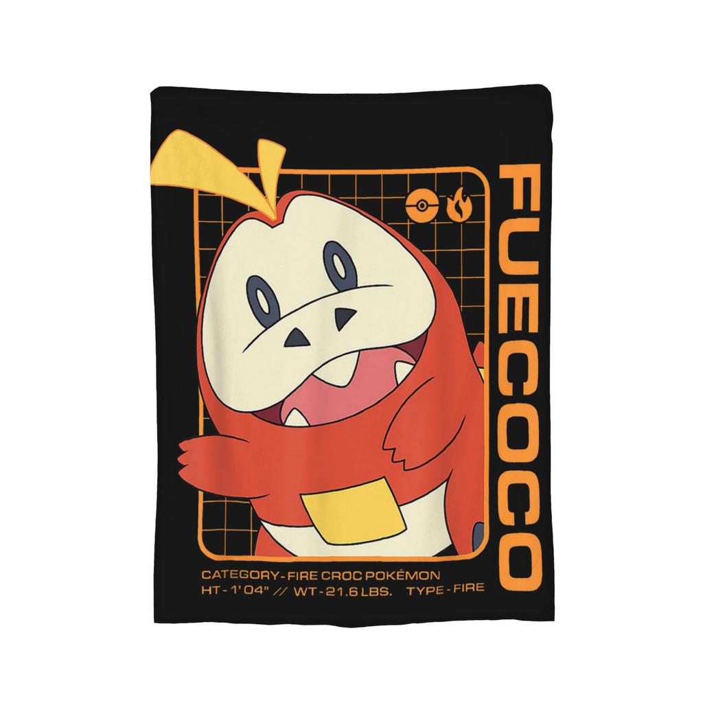 Pokemoned  Coral Fleece Plush Throw Blankets Charmander Charmeleon Charizard Blanket for Bedding Couch Warm Plush Thin Quilt,