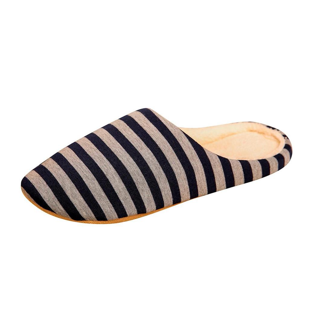 Домашние тапочки унисекс, нескользящие домашние повседневные туфли с цветочным узором, зимние тапочки